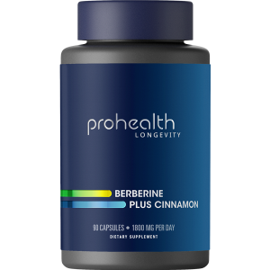 Berberine Plus Cinnamon (90 capsules) - ProHealth
