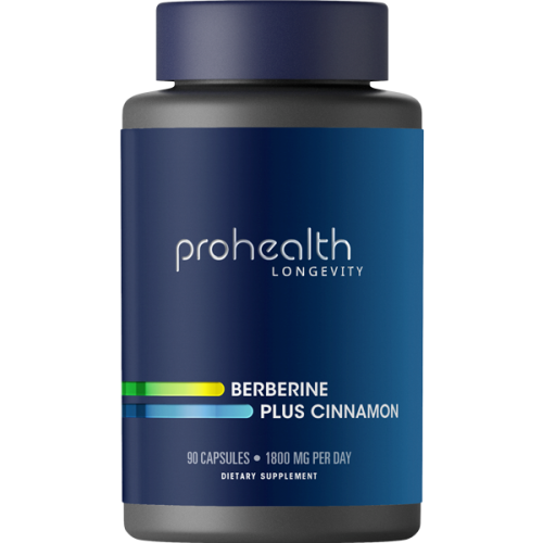 Berberine Plus Cinnamon (90 capsules) - ProHealth
