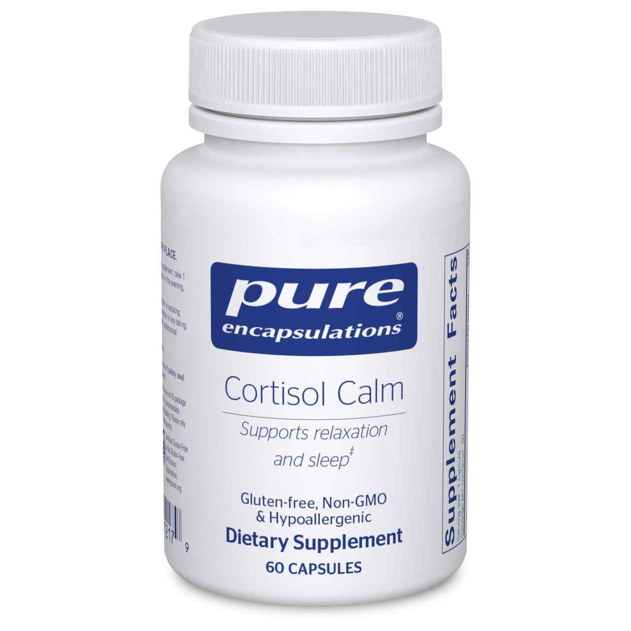 Cortisol Calm 60 Capsules - Pure Encapsulations *SOI*