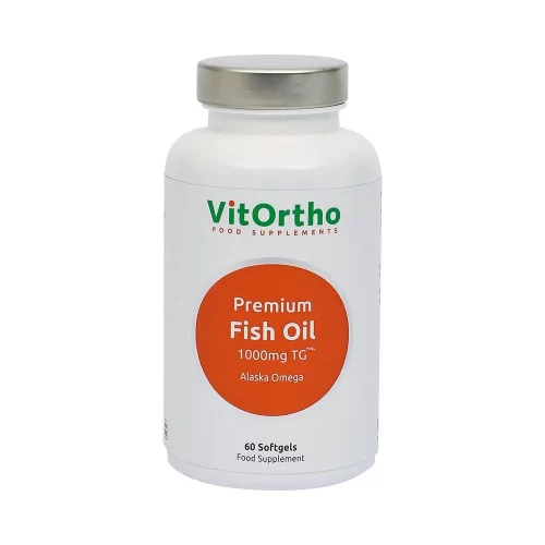 Premium Fish Oil 1000mg 60 softgels - VitOrtho