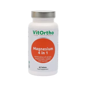 Magnesium 4 in 1, 60 tablets- VitOrtho Magnesium 4 in 1, 60 tablets- VitOrtho