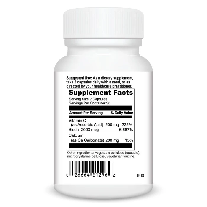 Biotin - 60 Capsules - DaVinci - Image 2