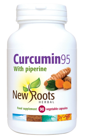Curcumin 95 - 90 Capsules - New Roots Herbal