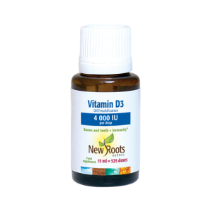 Vitamin D3 4.000 IU liquid - 15ml - New Roots Herbal