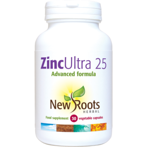 Zinc Ultra 25 - 30 vegetable capsules - New Roots Herbal Zinc Ultra 25 - 30 vegetable capsules - New Roots Herbal