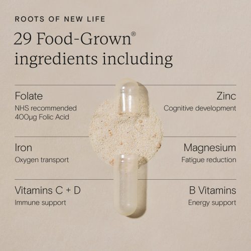 Pregnancy + New Mother Multi (90 capsules) - Wild Nutrition - Image 2