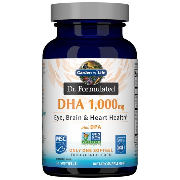 Dr. Formulated DHA (1000mg) - Garden of Life