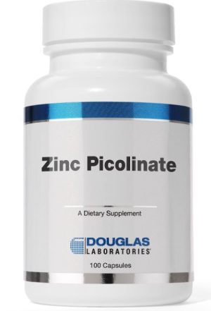 Zinc Picolinate - 100 capsules - Douglas Laboratories - BBE 31/03/2026