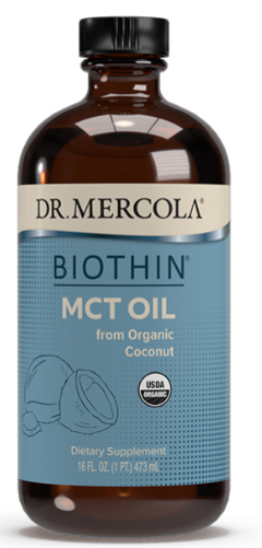 Biothin MCT Oil 473ml - Dr Mercola