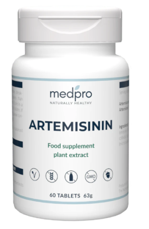 Artemisinin 600mg - 60 capsules - MedPro