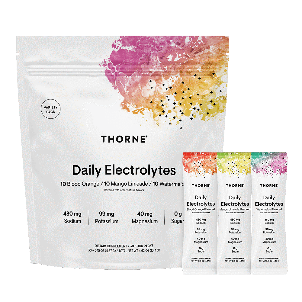 Daily Electrolytes - Variety Pack (30 stick packs) - Thorne