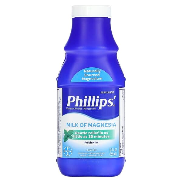 Milk of Magnesia, Fresh Mint (355 ml) - Phillip's