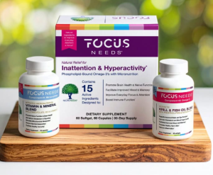FocusNeeds - 60 softgels & 60 capsules - NeuroNeeds