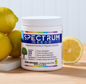 SpectrumNeeds - Lemon - 9.3oz 264g - NeuroNeeds