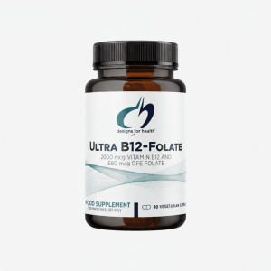 Ultra B12-Folate (90 capsules) - Designs for Health