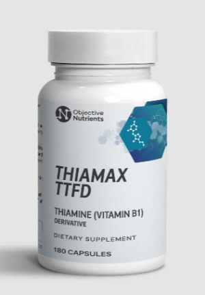 Thiamax - 180 Capsules - Objective Nutrients