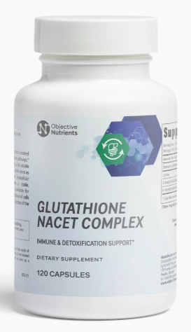 Glutathione NACET Complex - 120 Capsules - Objective Nutrients