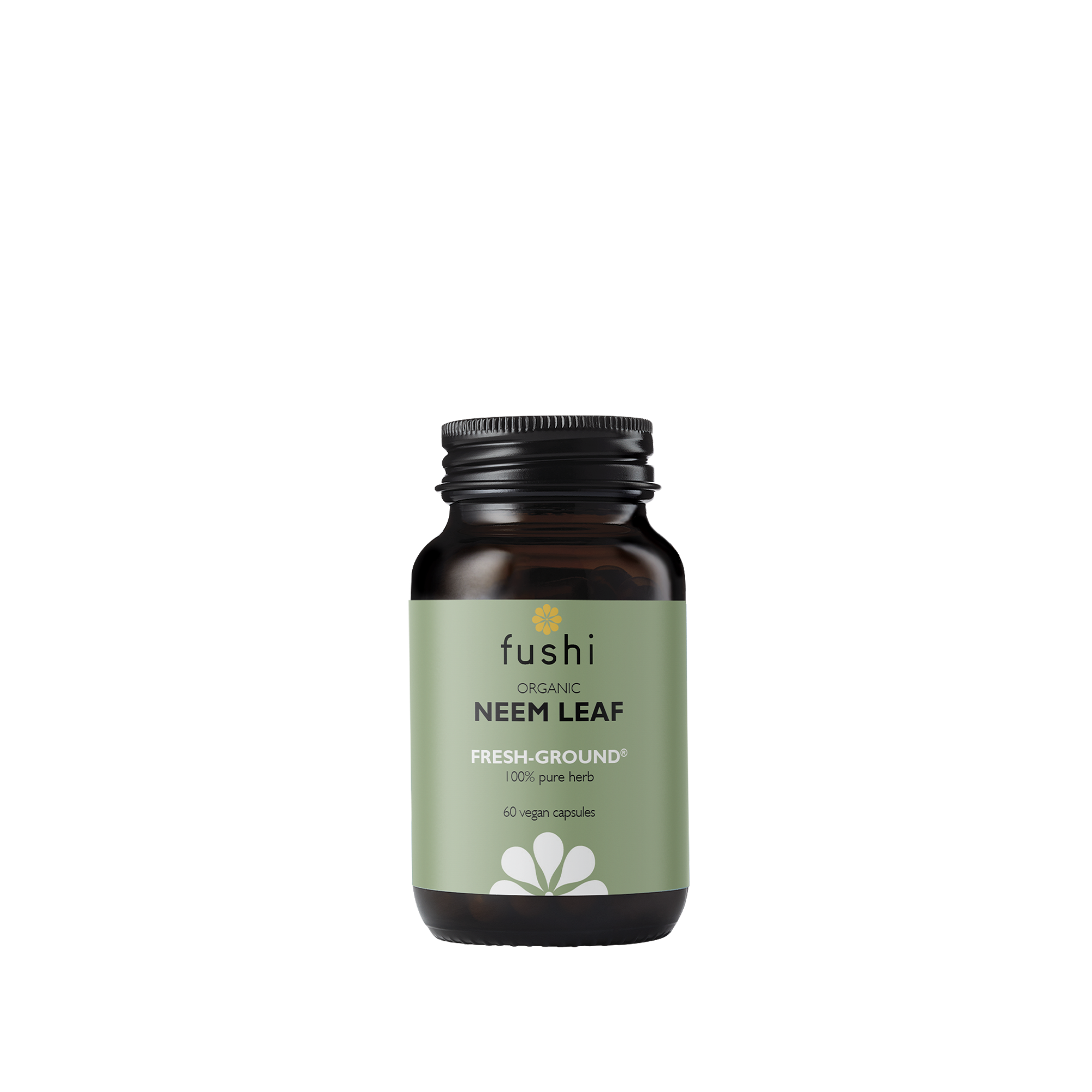 Organic Neem Leaf - 60 Capsules - Fushi