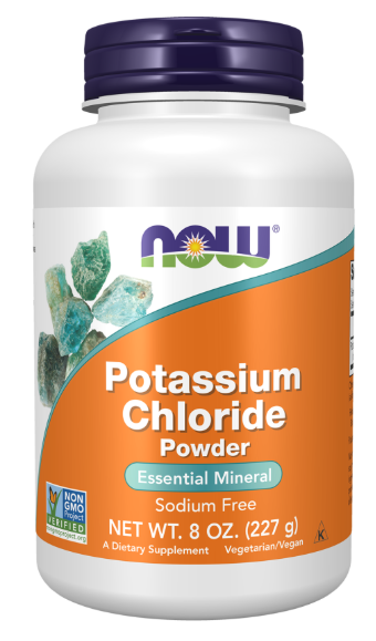 Potassium Chloride Powder - 8oz (227g) - now