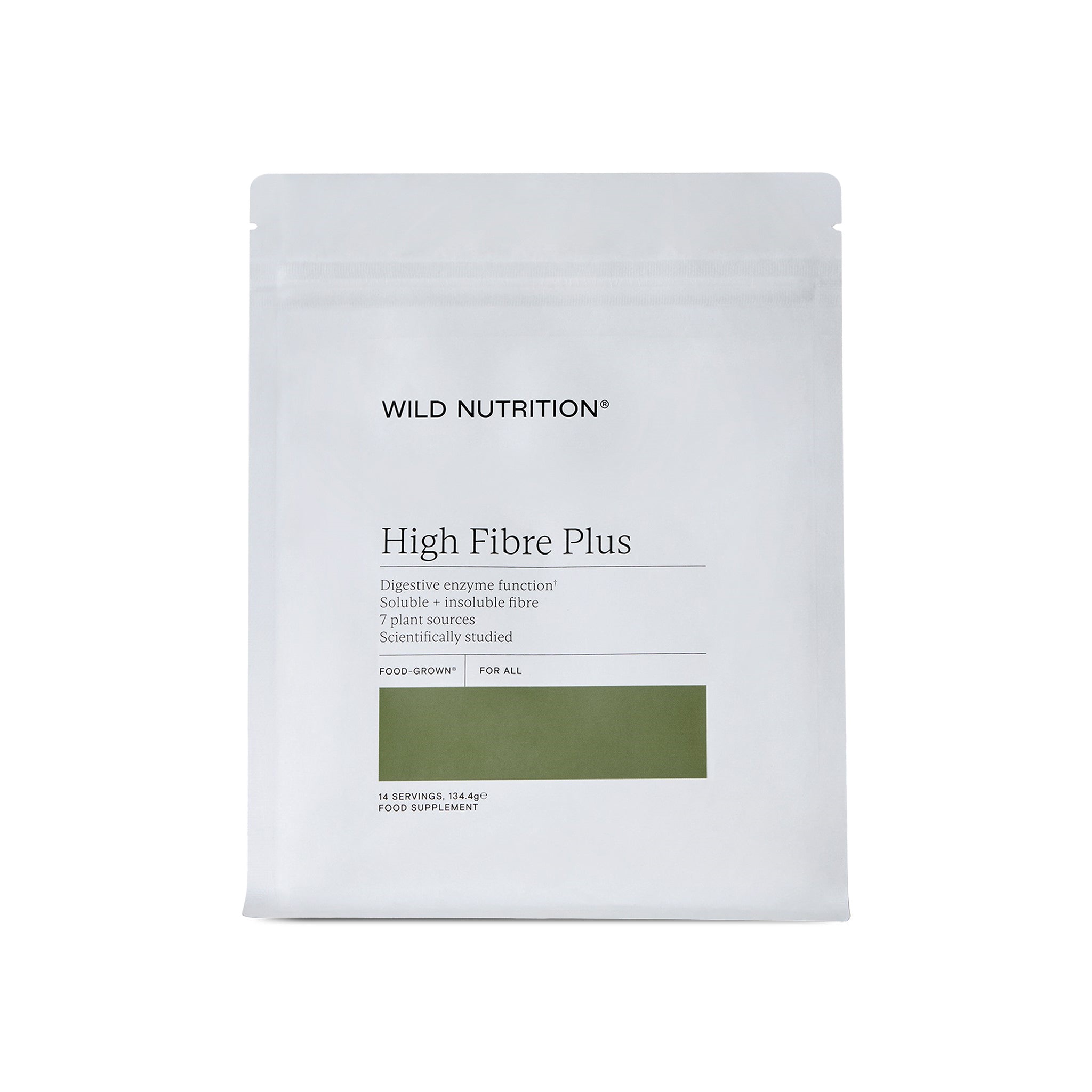 High Fibre Plus (134.4 g) - Wild Nutrition