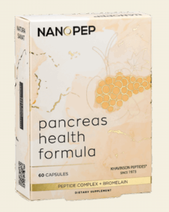 Pancreas Health Formula - 60 Capsules - Nanopep