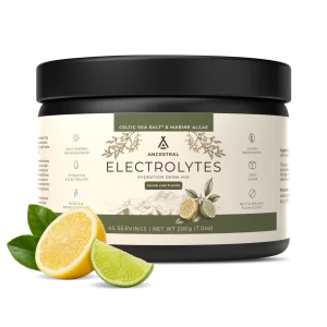 Ancestral Electrolytes 200g (Lemon Lime Flavour) - Ancestral Supplements