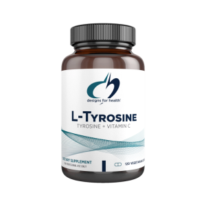 L-Tyrosine (120 capsules) - Designs for Health *SOI*