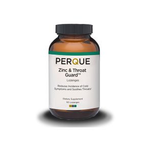 PERQUE Zinc & Throat Guard™ Lozenges (50 lozenges) - PERQUE